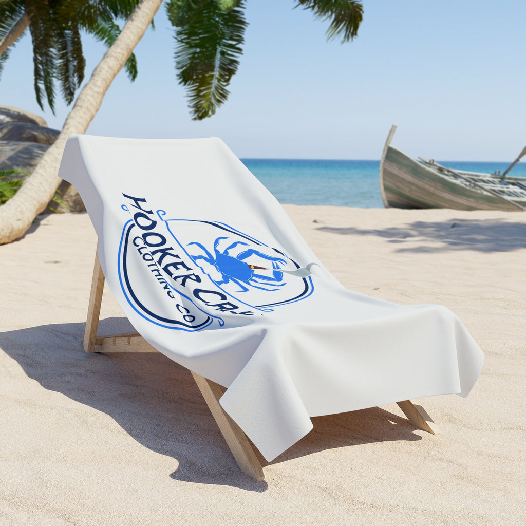 Hooker Crab Beach Towel